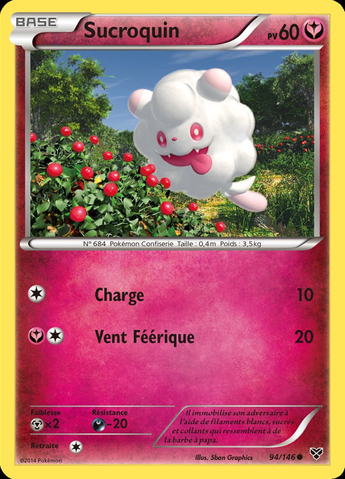 Carte Pokémon: Sucroquin