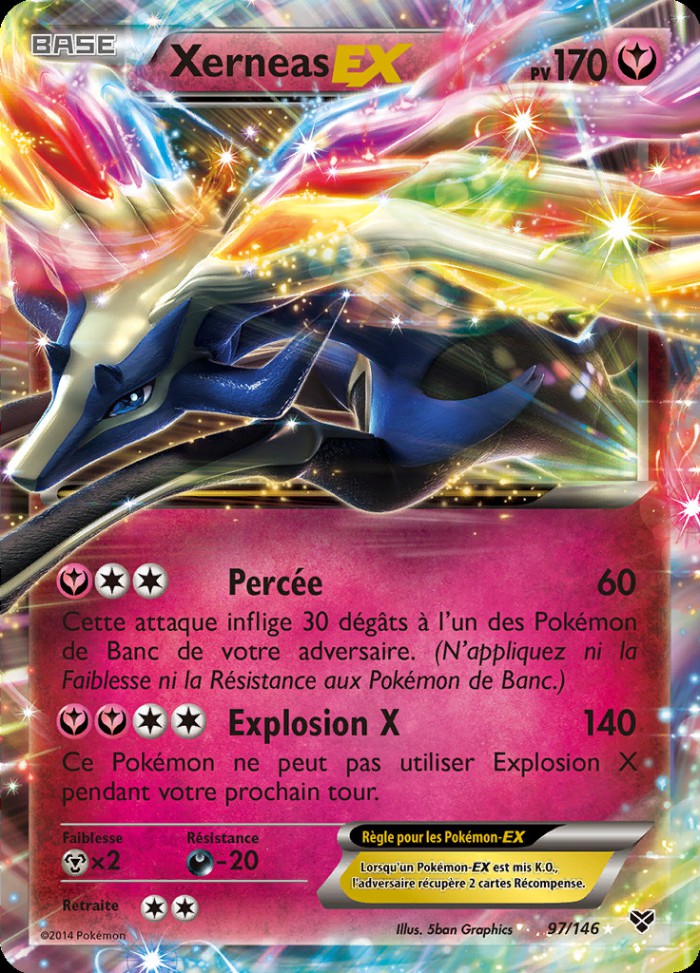 Carte Pokémon: Xerneas EX