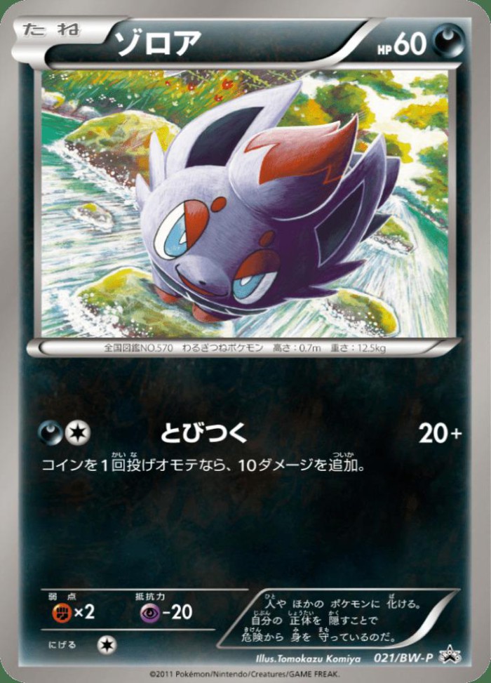 Carte Pokémon: ゾロア [Zorua]