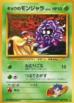 Carte Pokémon: Saquedeneu de Koga