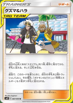 Carte Pokémon: Guzma et Pectorius