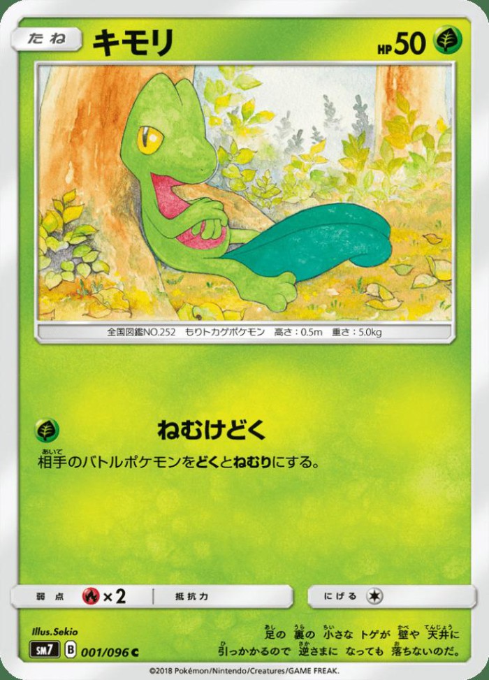 Carte Pokémon: キモリ [Arcko]