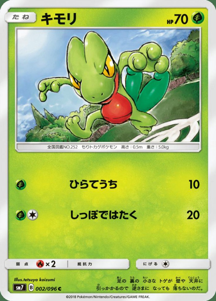 Carte Pokémon: キモリ [Arcko]