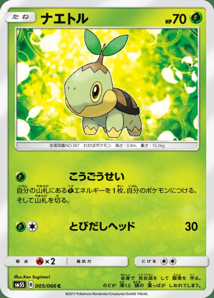 Carte Pokémon: ナエトル [Tortipouss]