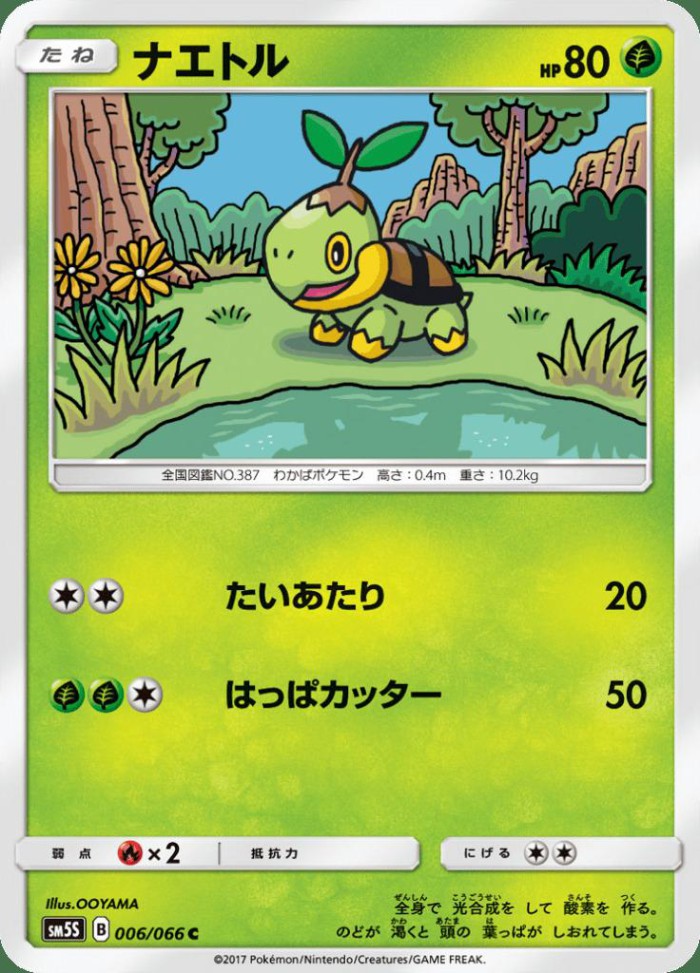 Carte Pokémon: ナエトル [Tortipouss]