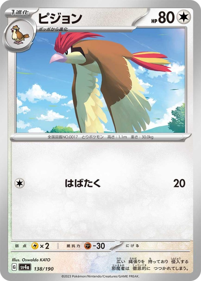 Carte Pokémon: ピジョン [Roucoups]