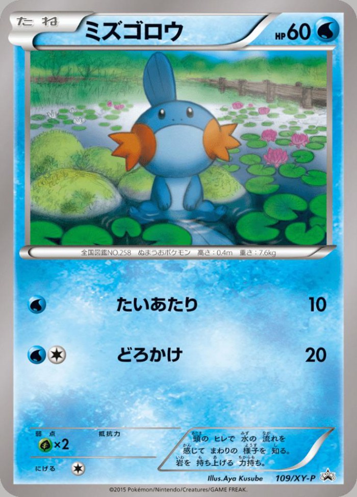 Carte Pokémon: ミズゴロウ [Gobou]